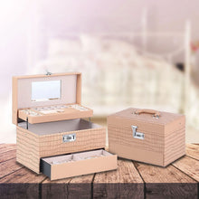 حقيبة مجوهرات 3 طبقات