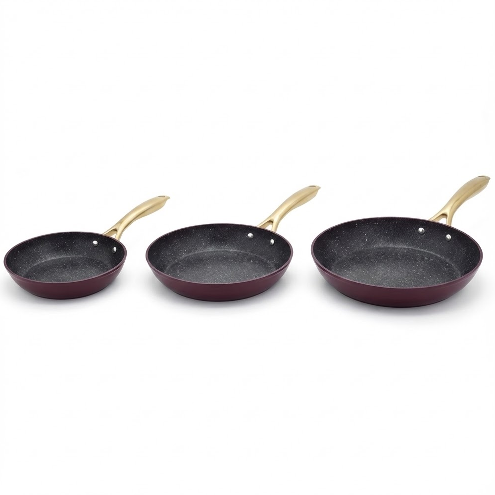 مقلاة جرانيت فاخرة غير لاصق