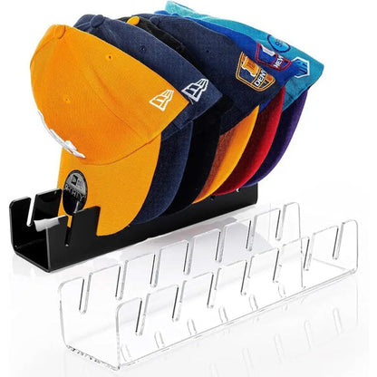 رفوف لعرض وتنظيم القبعات لـ 14 قبعة