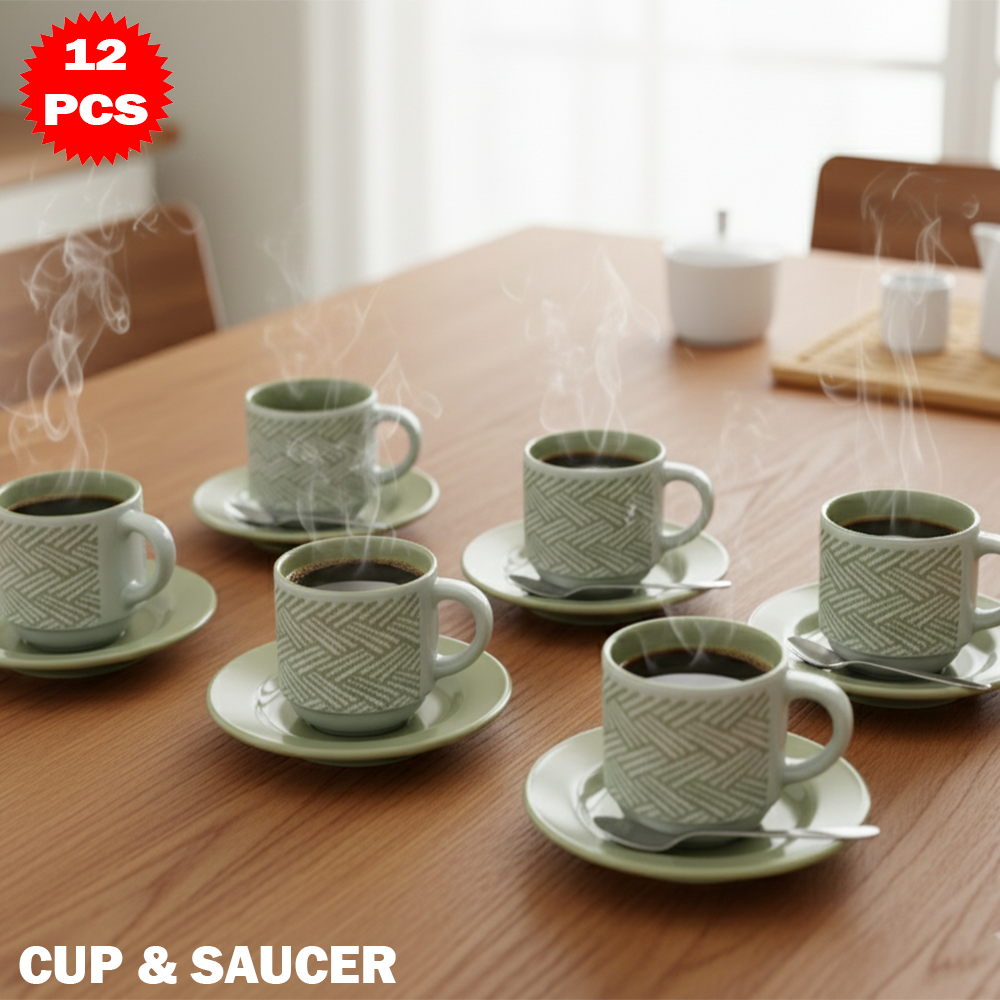 طقم فناجين سيراميك