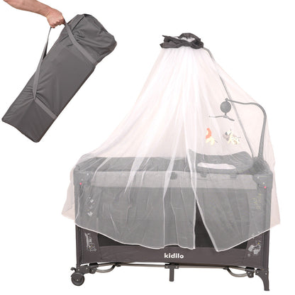 Kidilo  سرير أطفال وحباسة لعب موديل