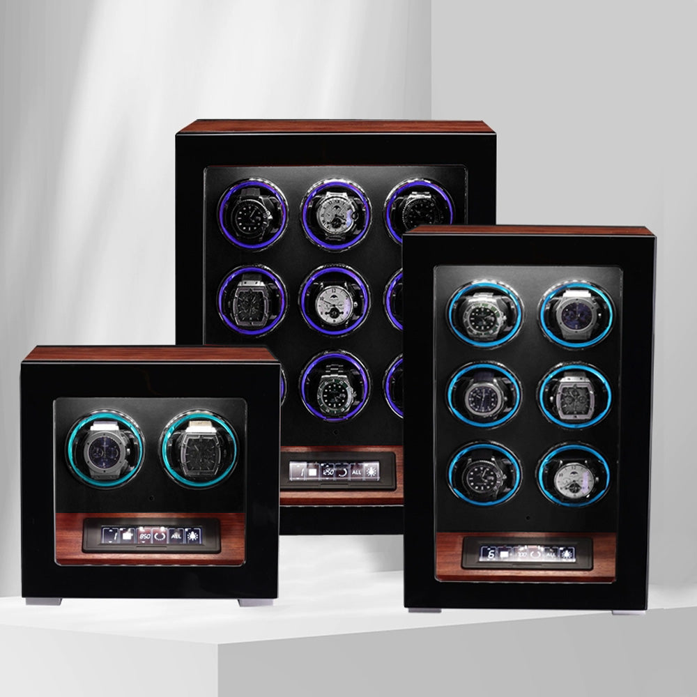 علبة لف ساعات فاخرة