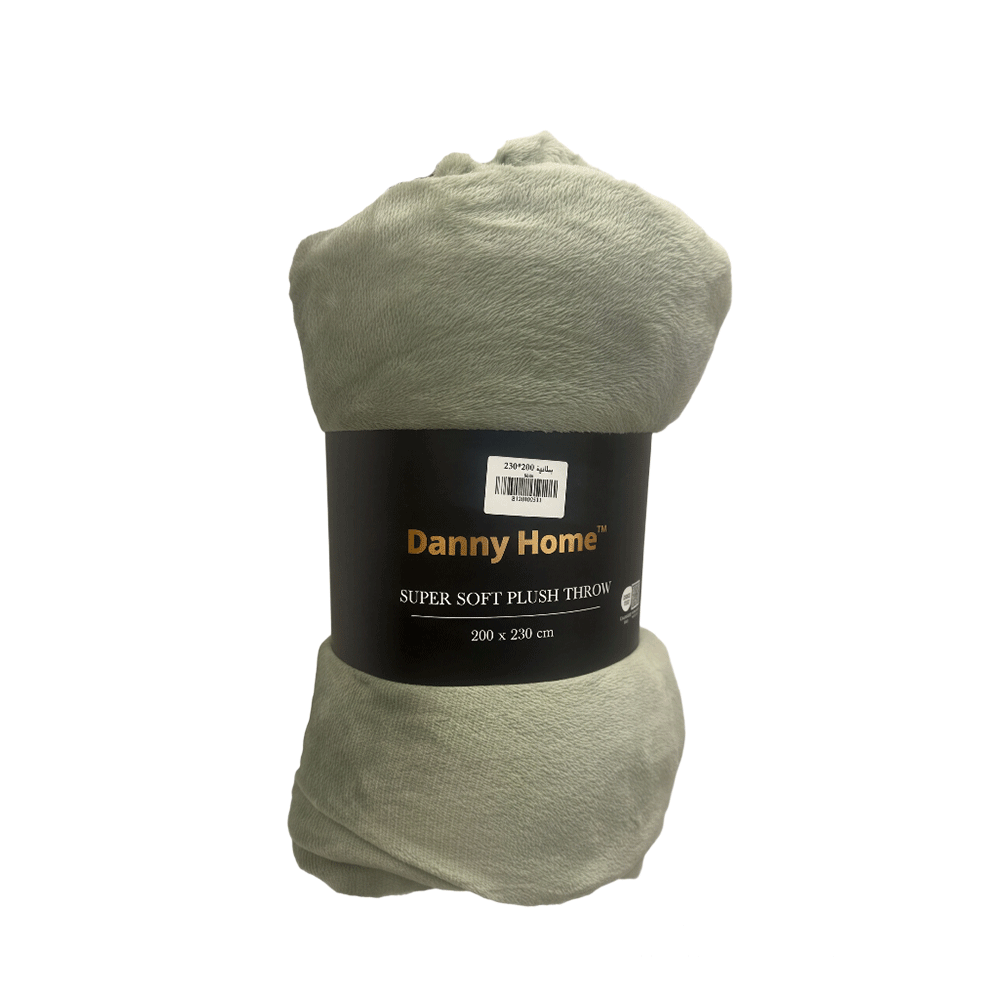 بطانية قطيفة فاخرة ناعمة سادة 150 سم