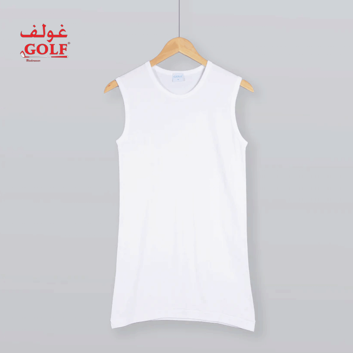 فانلة حفر برقبة دائرية / 1قطعة