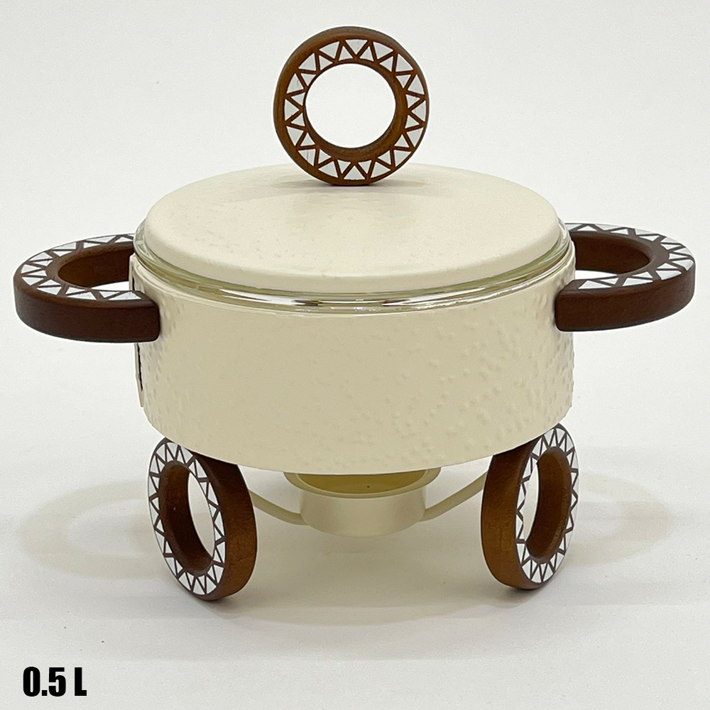 سخان طعام زجاجي صغير 0.5 لتر