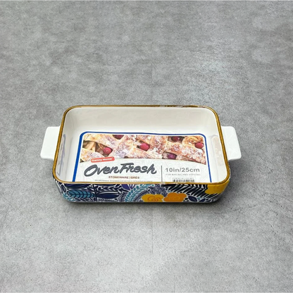 صينية فرن سيراميك مستطيلة