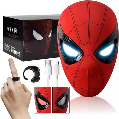 قناع سبايدرمان مع عيون متحركة