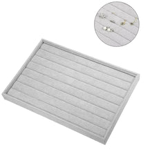 صينية لتنظيم المجوهرات مخمل