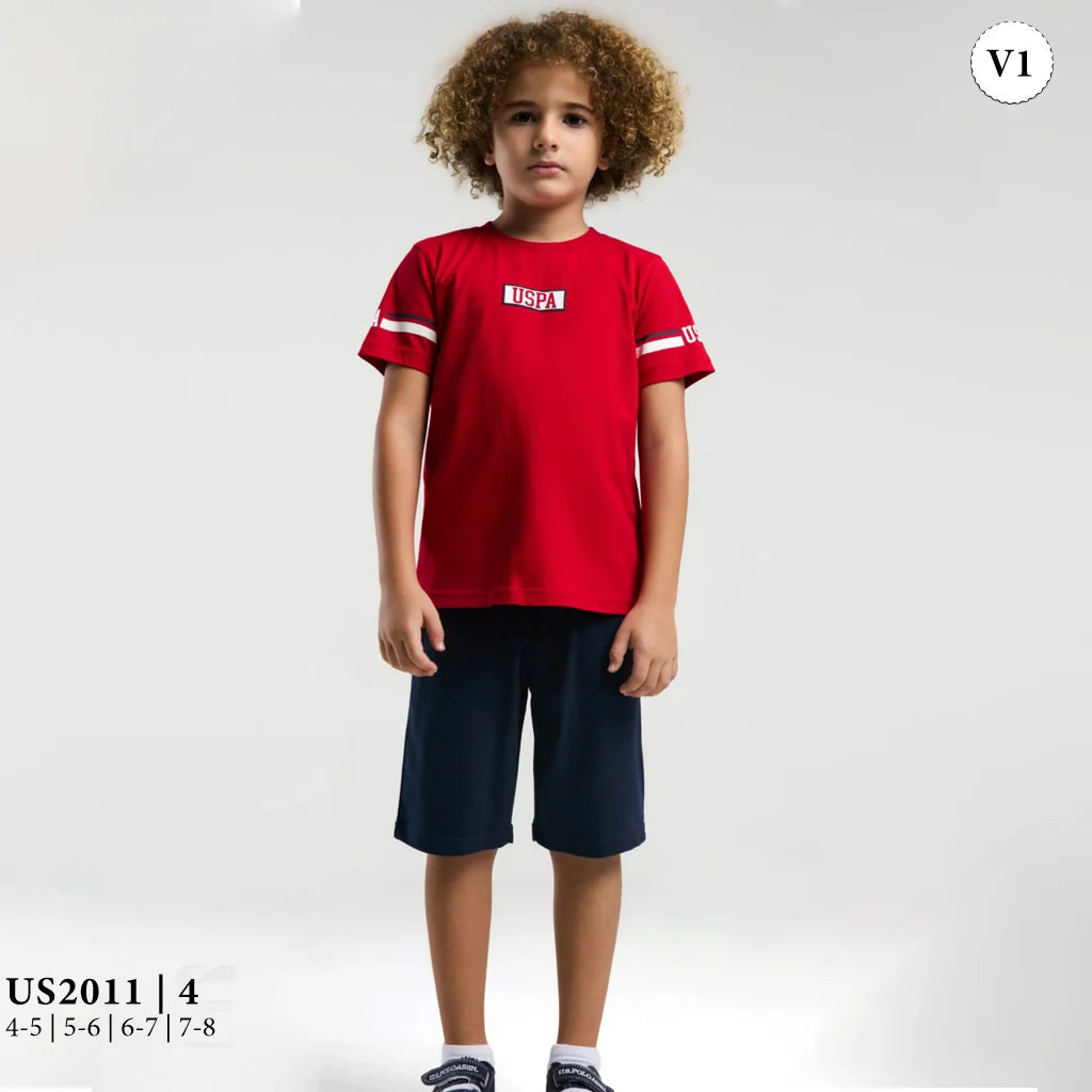 طقم ولادى شورت