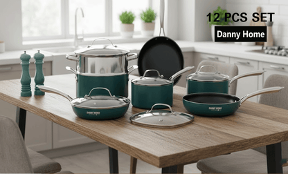طقم أواني فاخر للطهي