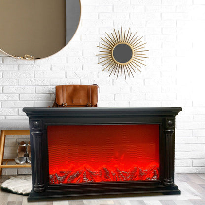 ‏إضاءة ديكور على شكل لهب الحطب‏