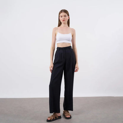 بنطلون نسائى بزر