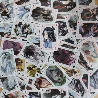 Anime Poker Cards Set 54 sheets