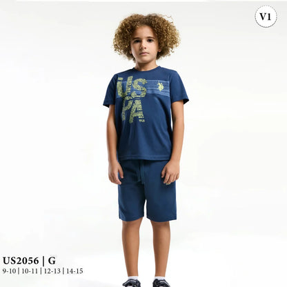 طقم ولادى شورت