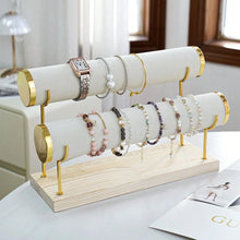 حامل زوجي لتنظيم المجوهرات والساعات