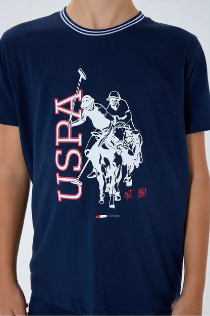 طقم اطفال ولادي U.S POLO