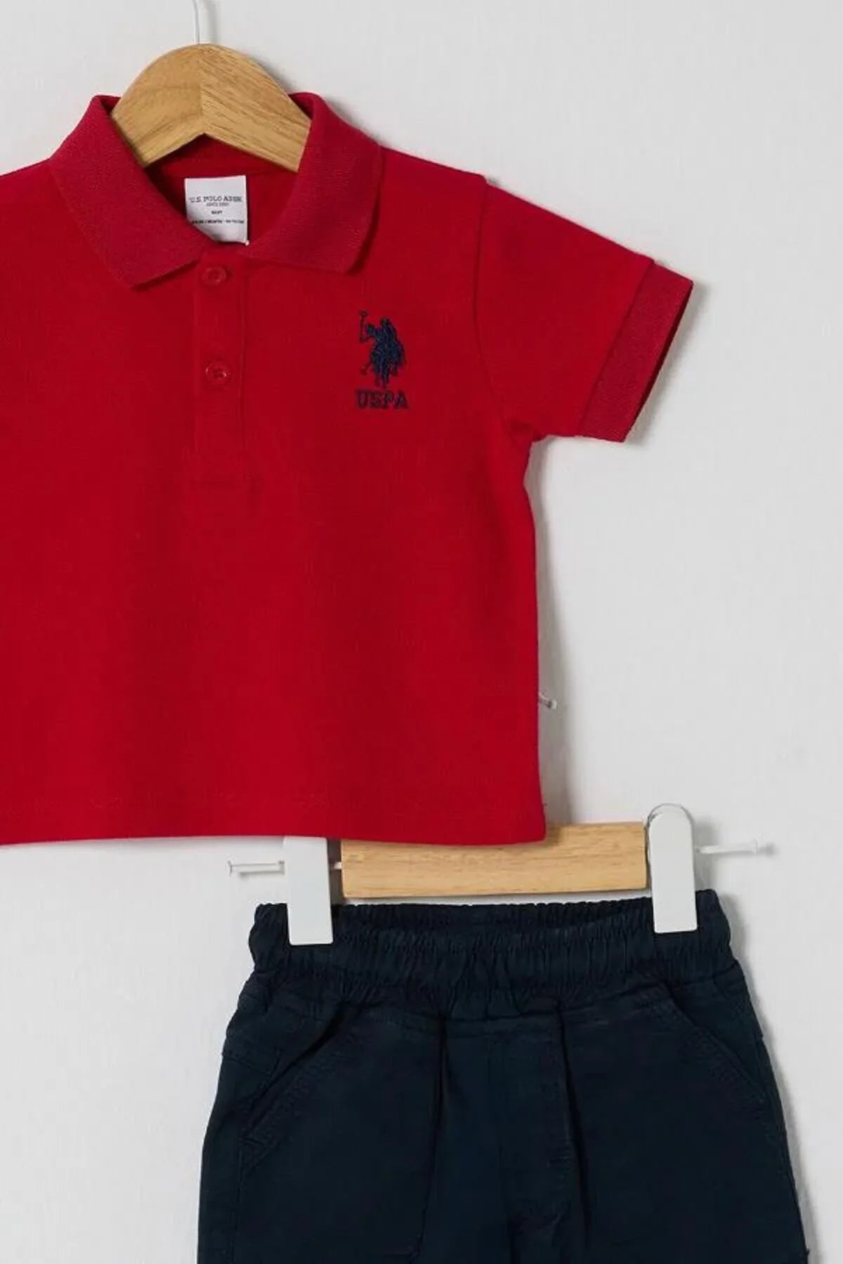U.S POLO طقم بيبي