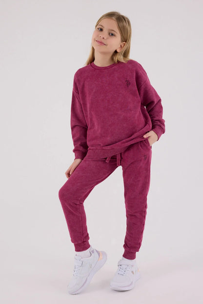 طقم ولادي بناتي U.S POLO