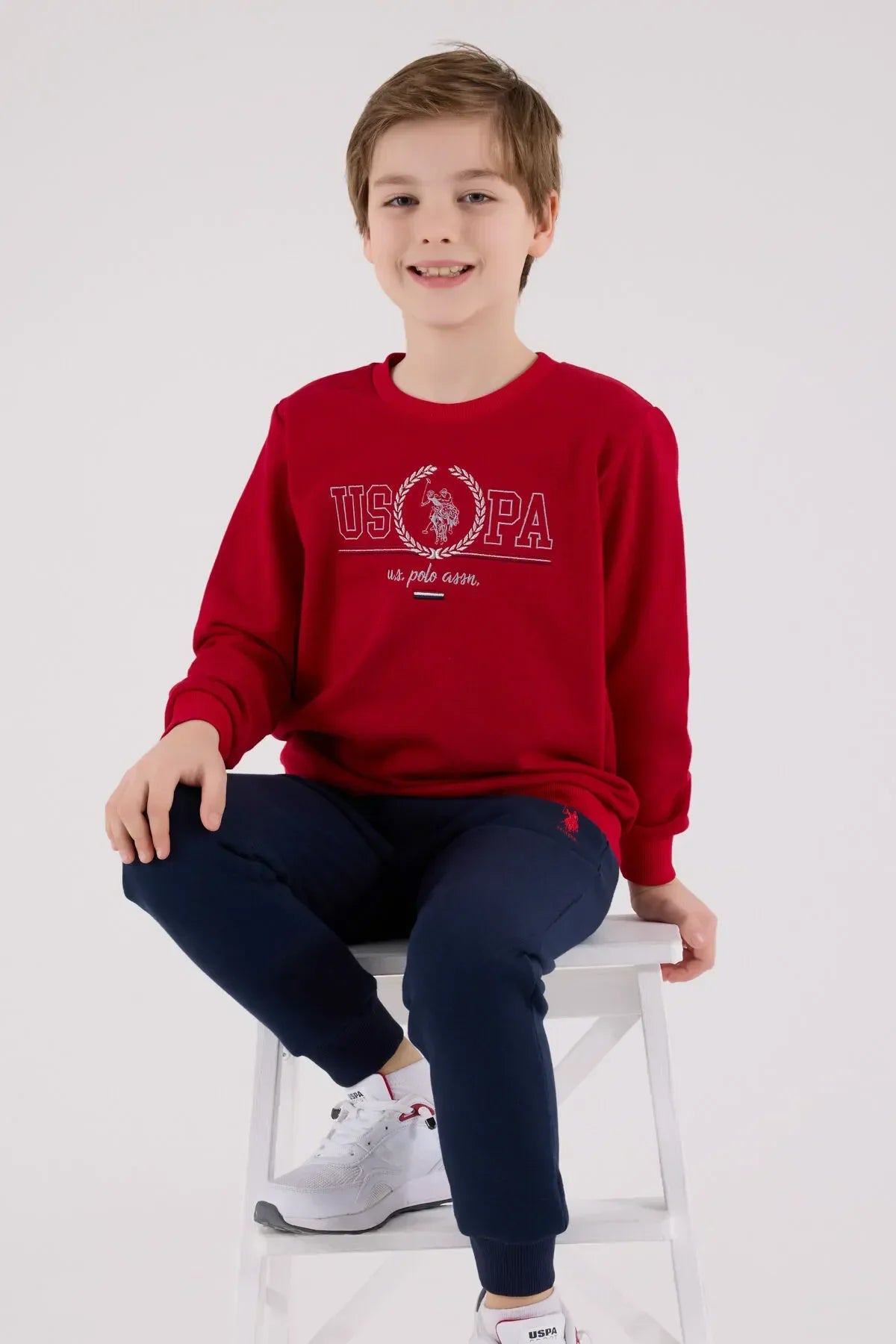 طقم ولادي بناتي U.S POLO