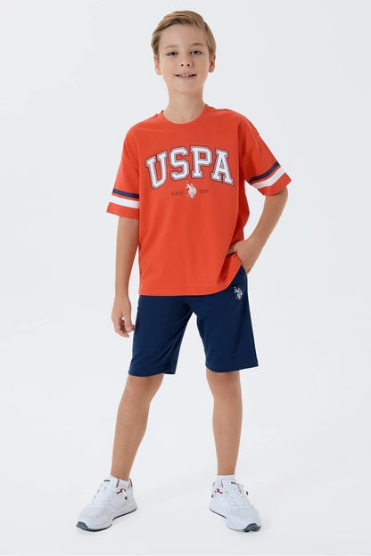 طقم اطفال ولادي U.S POLO