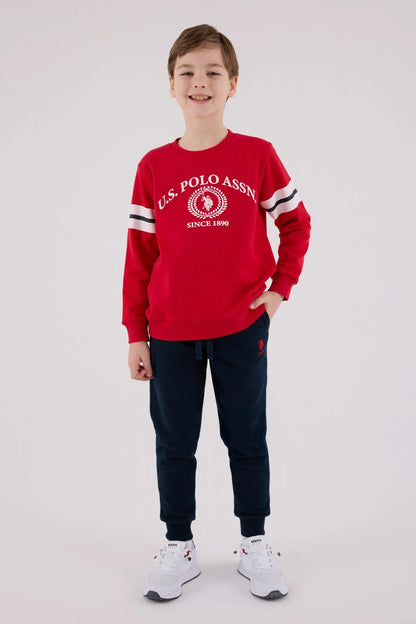 طقم ولادي بناتي U.S POLO