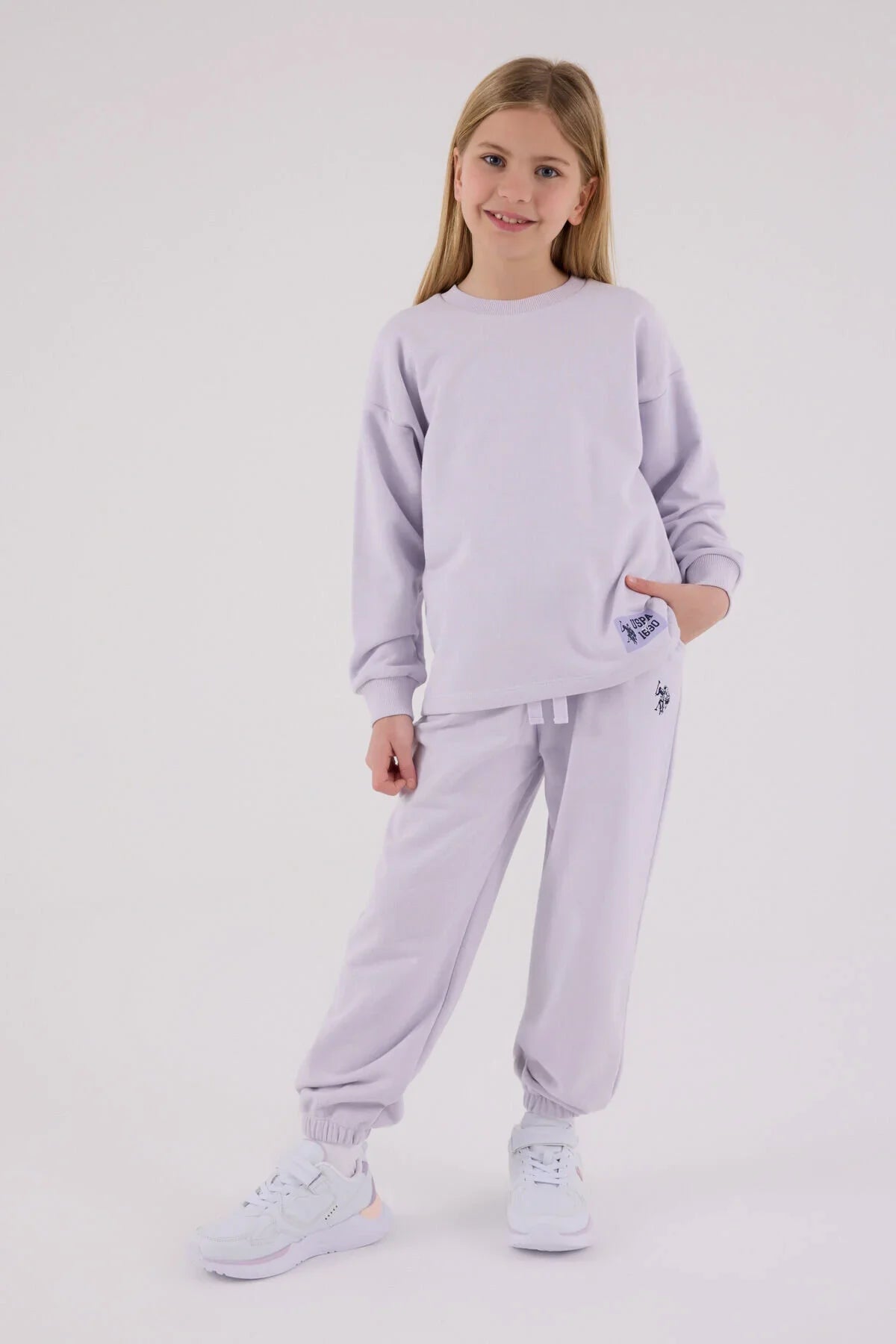 طقم ولادي بناتي U.S POLO