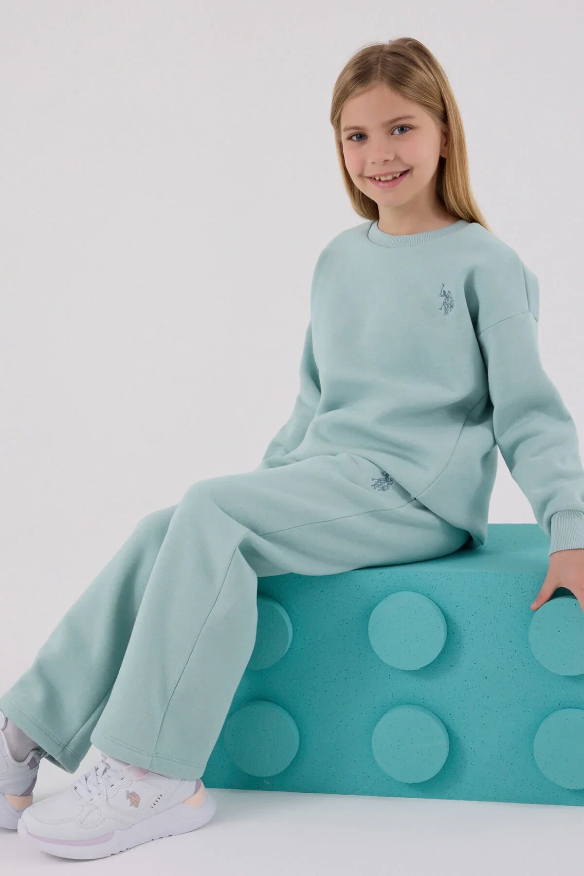 طقم ولادي بناتي U.S POLO