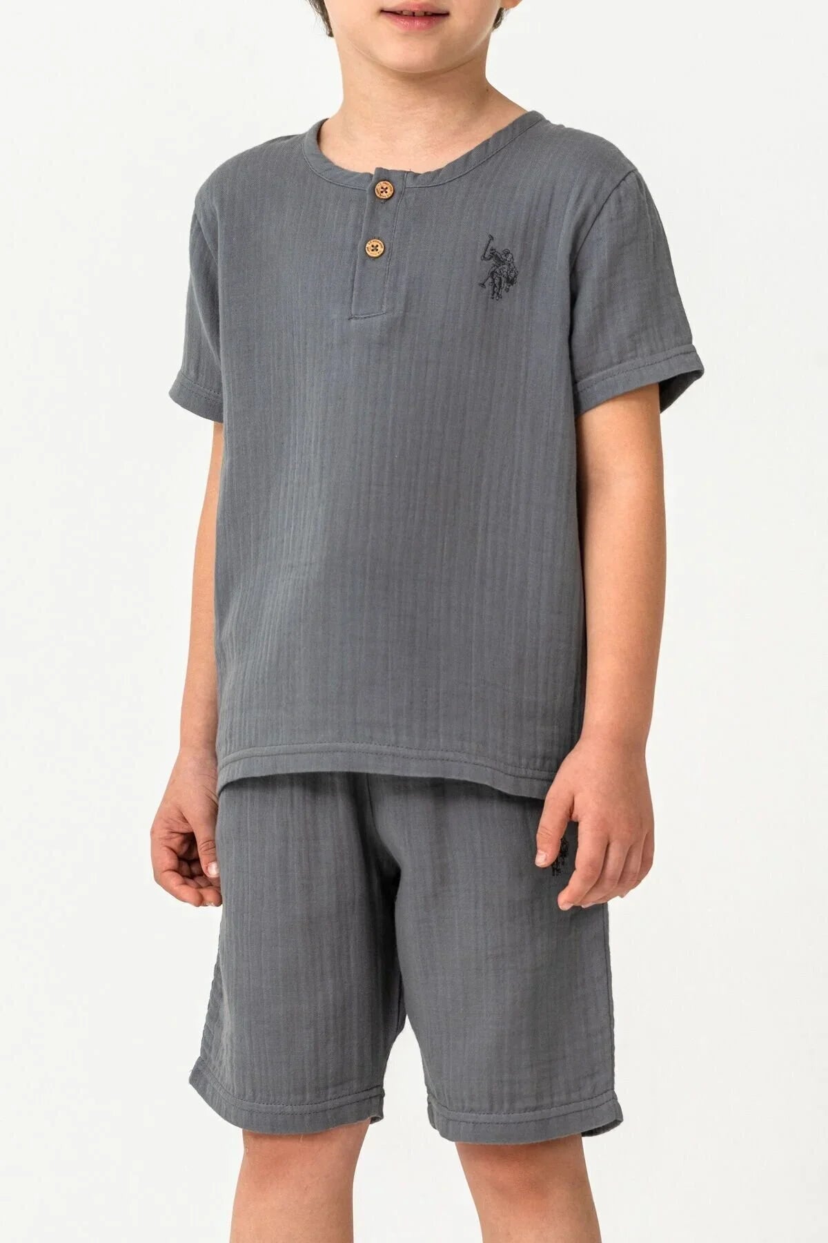 طقم اطفال ولادي U.S POLO