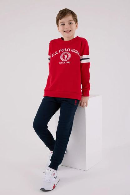 طقم ولادي بناتي U.S POLO