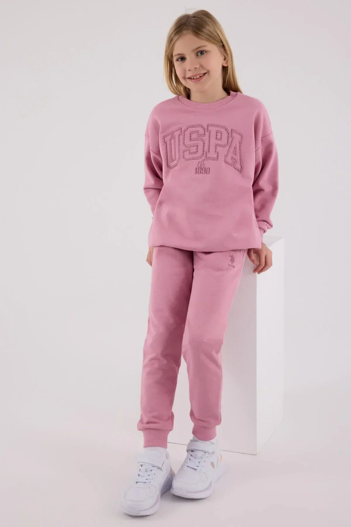 طقم ولادي بناتي U.S POLO