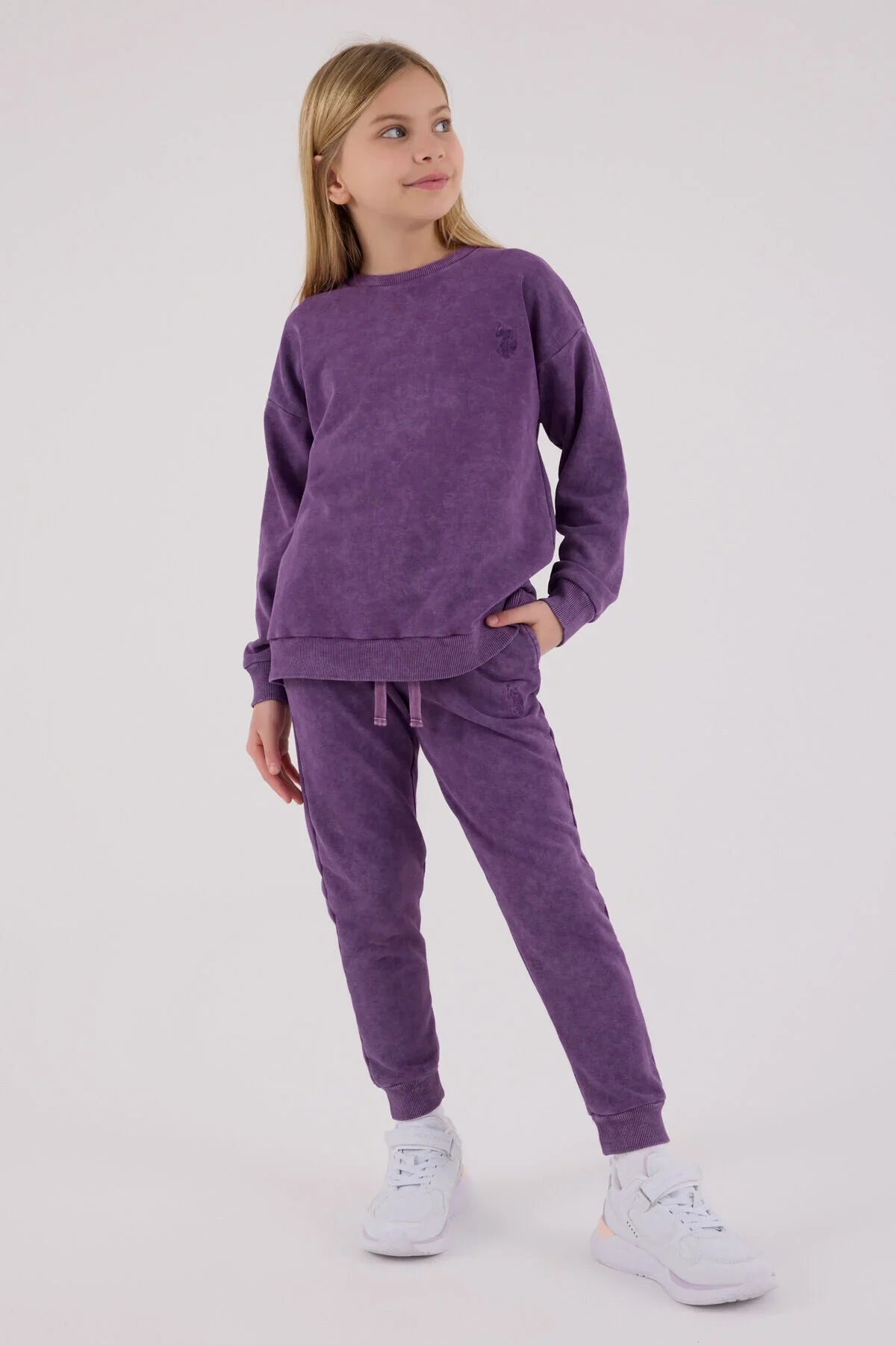 طقم ولادي بناتي U.S POLO