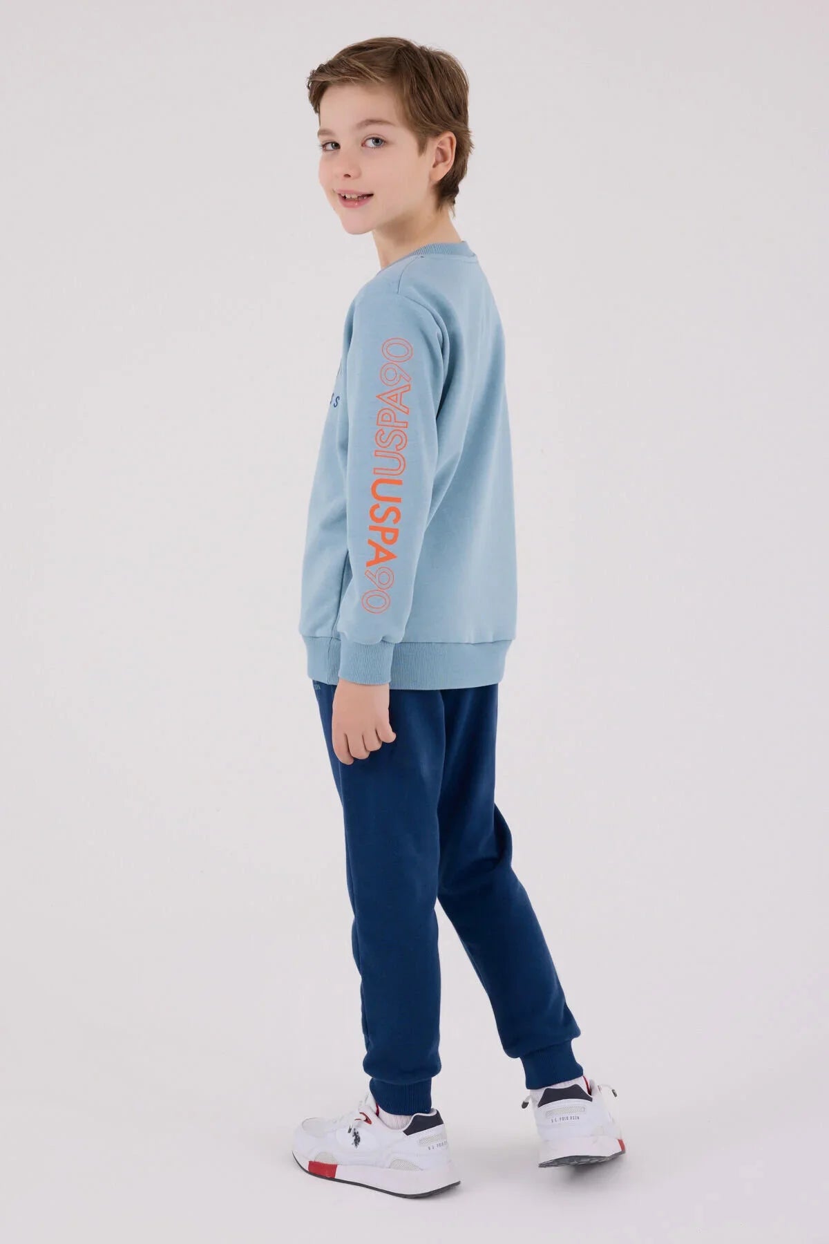 طقم ولادي بناتي U.S POLO