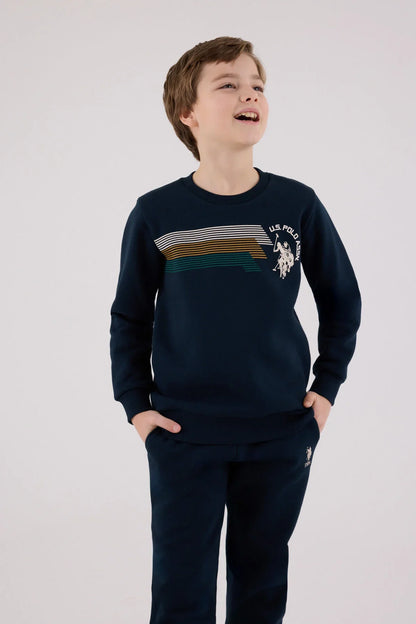 طقم ولادي بناتي U.S POLO