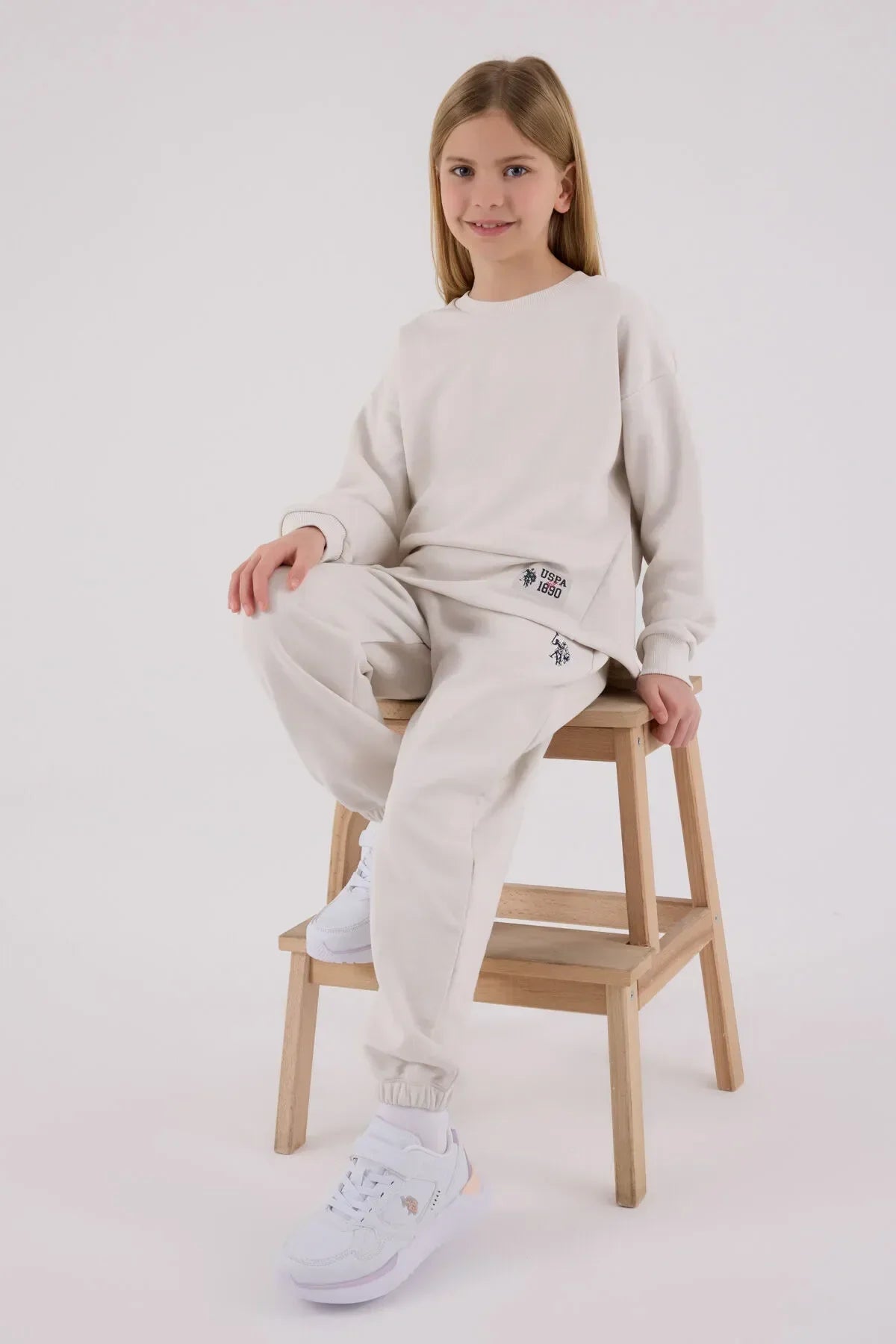 طقم ولادي بناتي U.S POLO