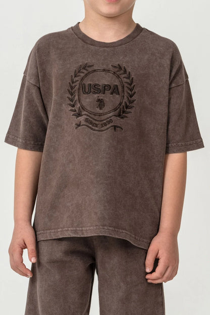 طقم اطفال ولادي U.S POLO