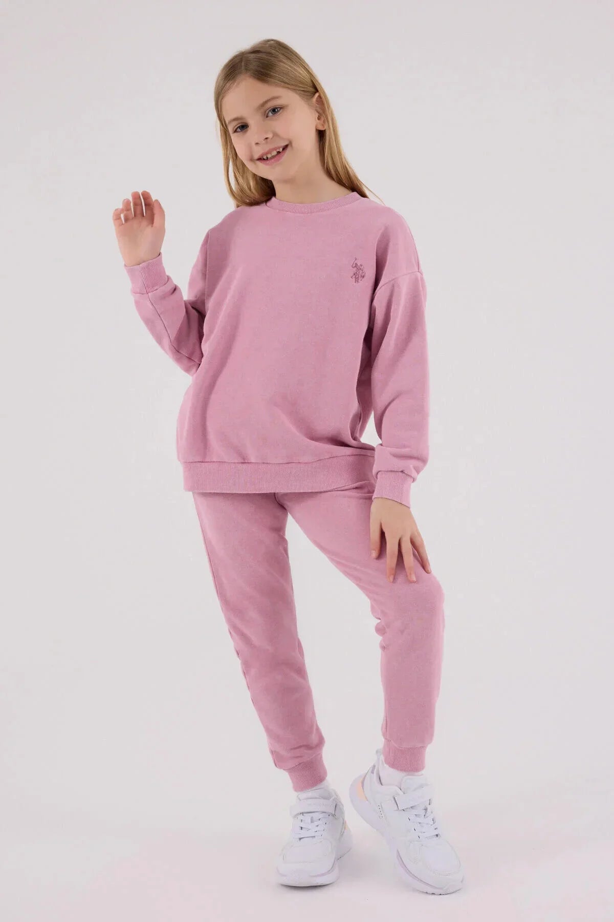 طقم ولادي بناتي U.S POLO