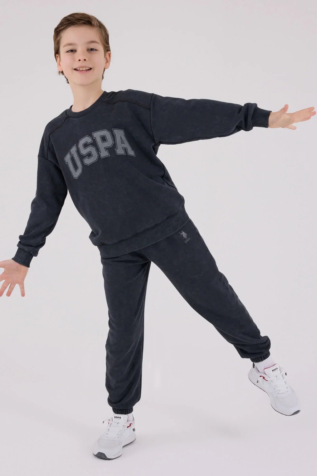 طقم ولادي بناتي U.S POLO