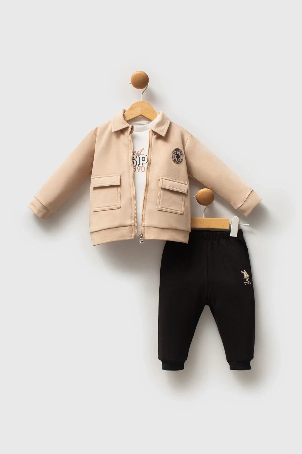 رياضيU.S POLOطقم بيبي