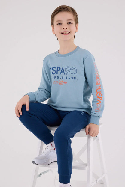 طقم ولادي بناتي U.S POLO