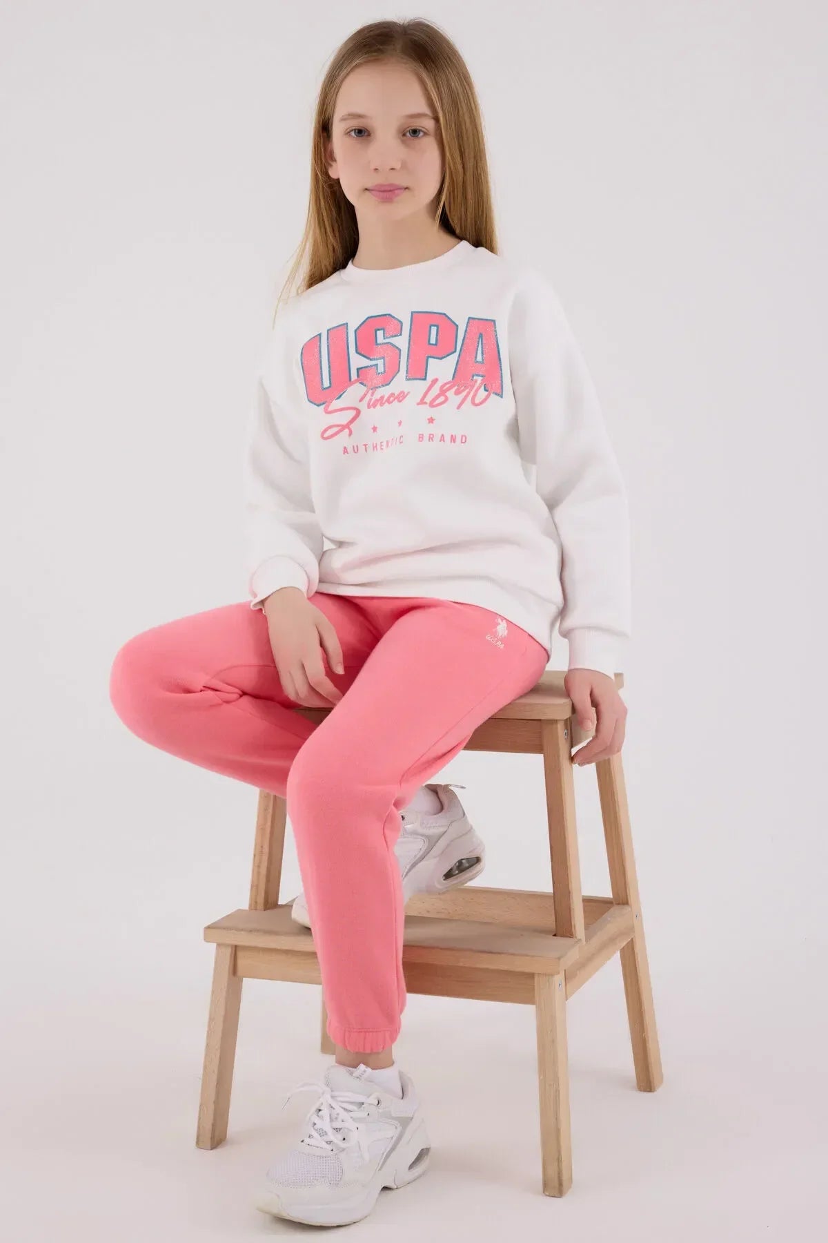 طقم ولادي بناتي U.S POLO