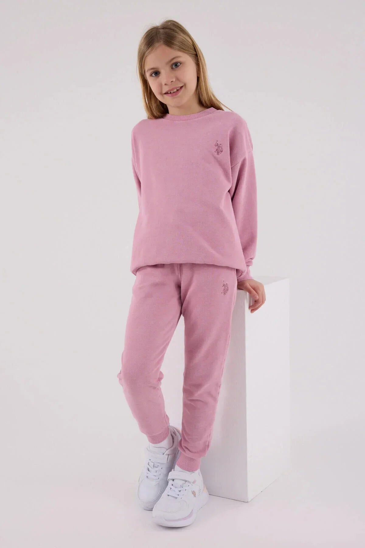 طقم ولادي بناتي U.S POLO