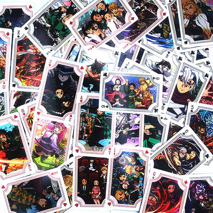 Anime Poker Cards Set 54 sheets