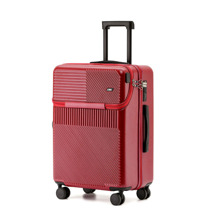 حقيبة سفر ذكية مزودة بمنفذ USB أمامي الفتح مقاس 20 بوصة