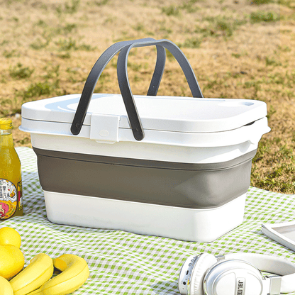 سلة قابلة للطي لتعدد الاستخدام