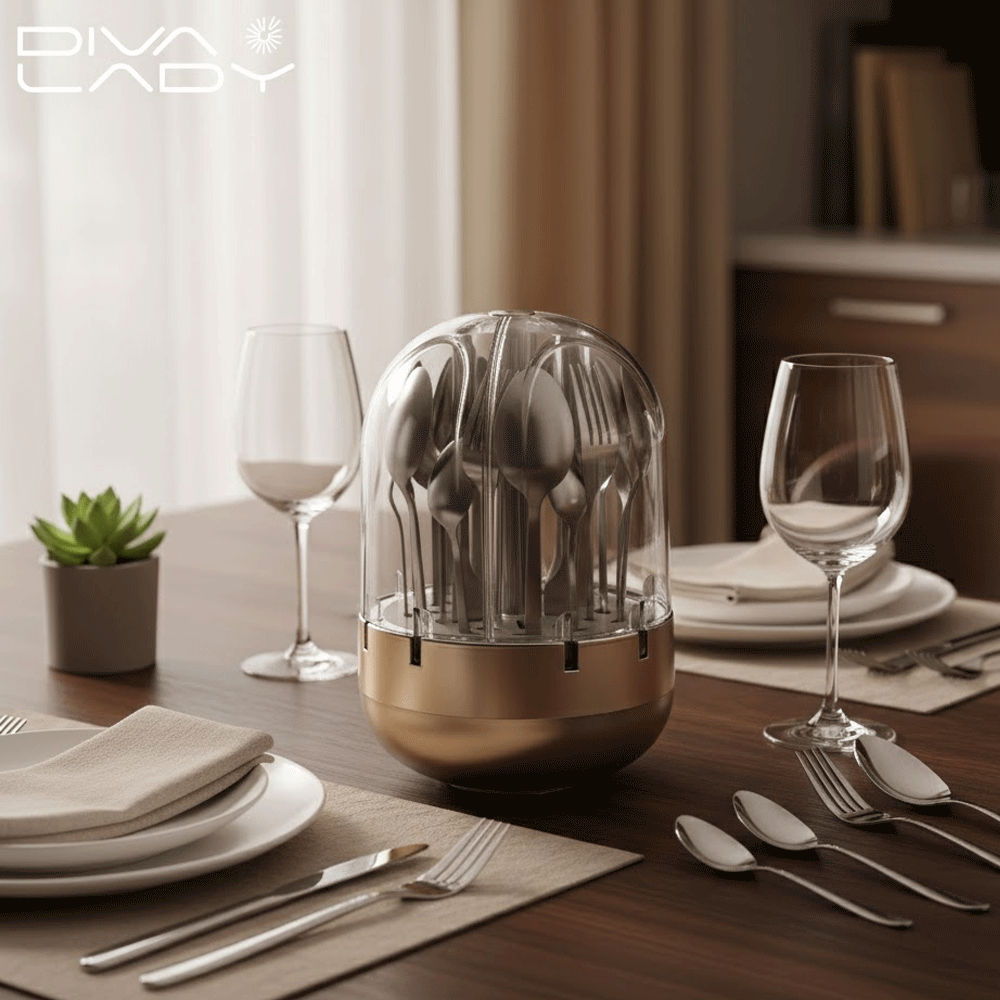 طقم ادوات المائدة 24 قطعه