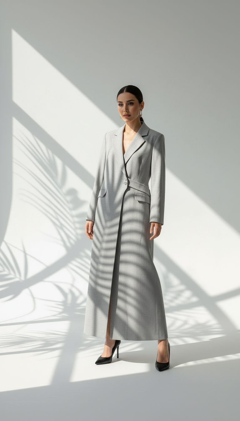 جاكيت نسائي بجيبين