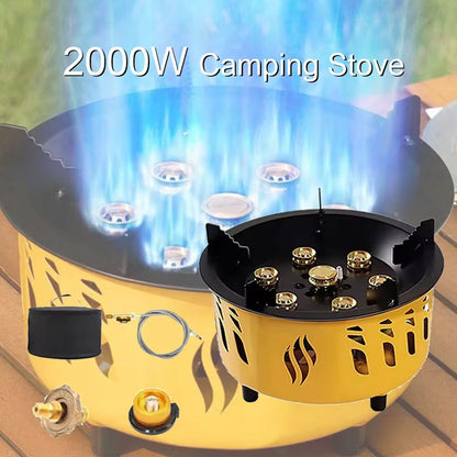 موقد غاز مقاوم للرياح