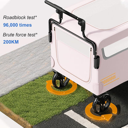 عربة التخييم الكبيرة قابلة للطي