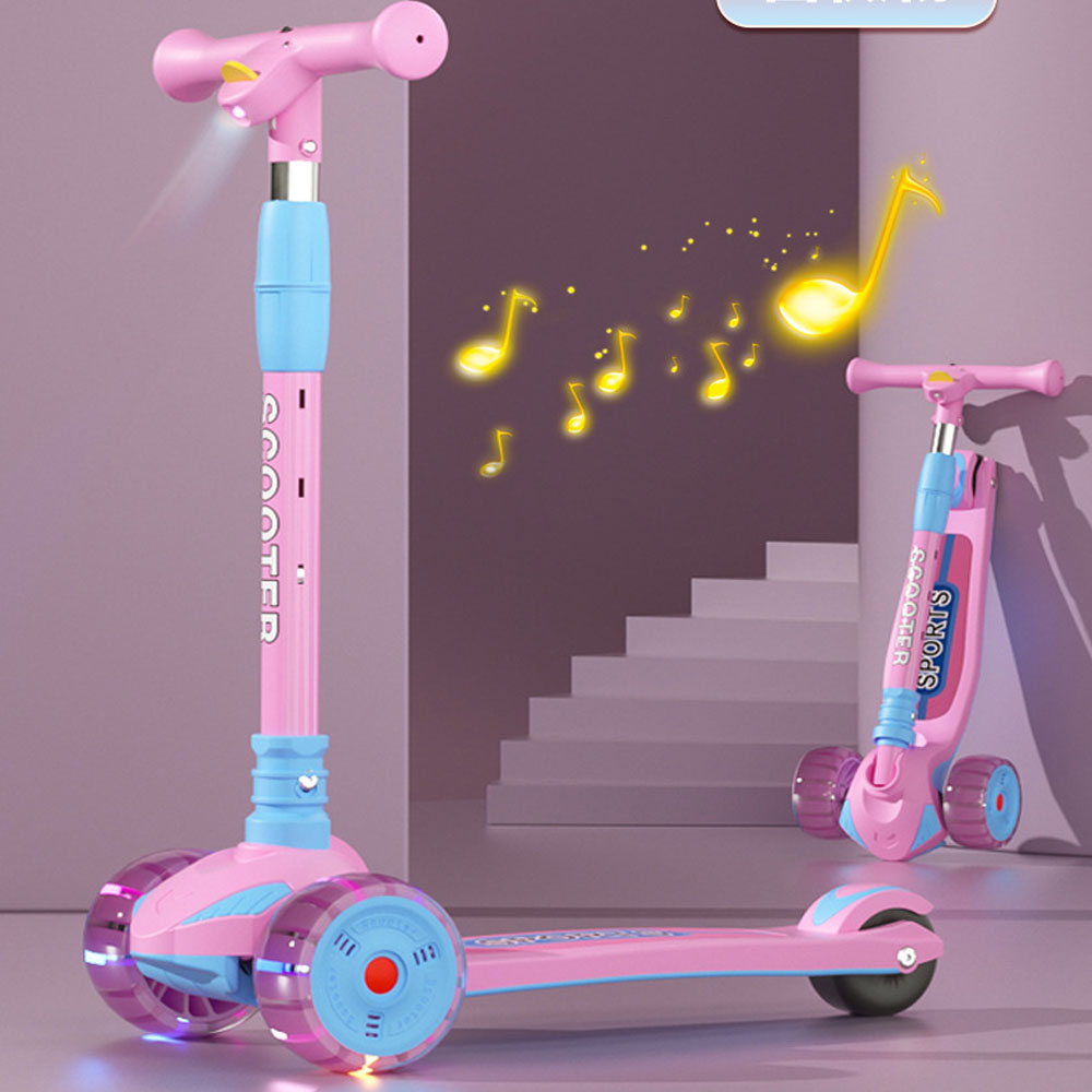 سكوتر كهربائي للأطفال قابل للطي بقدم واحدة