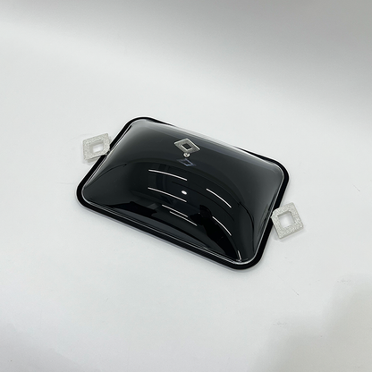 طبق تقديم كيك بغطاء كبير